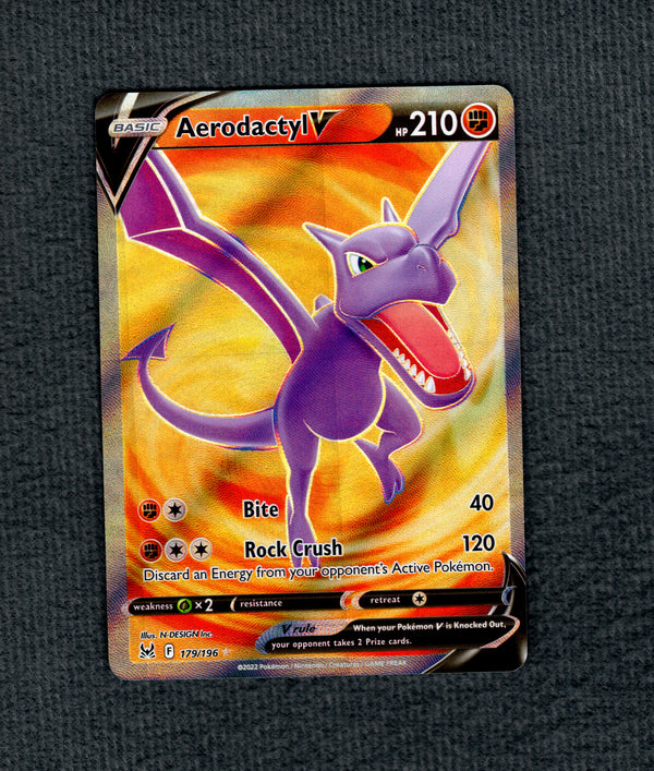 179 Aerodactyl V Lost Origin Rare Ultra NM