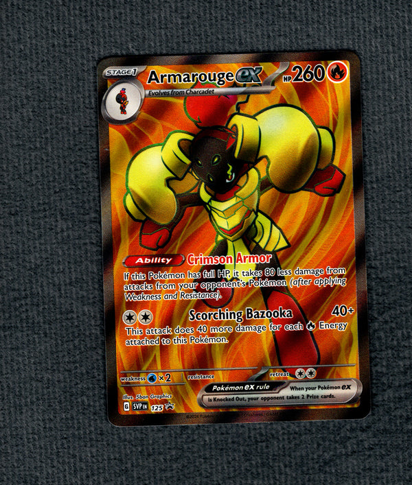 125 Armarouge ex SV Black Star Promos Promo NM