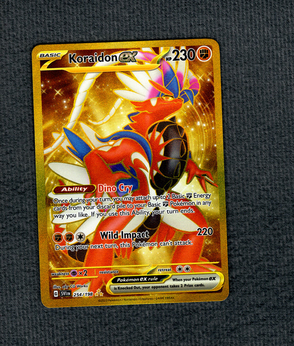 254 Koraidon ex Scarlet & Violet Hyper Rare NM