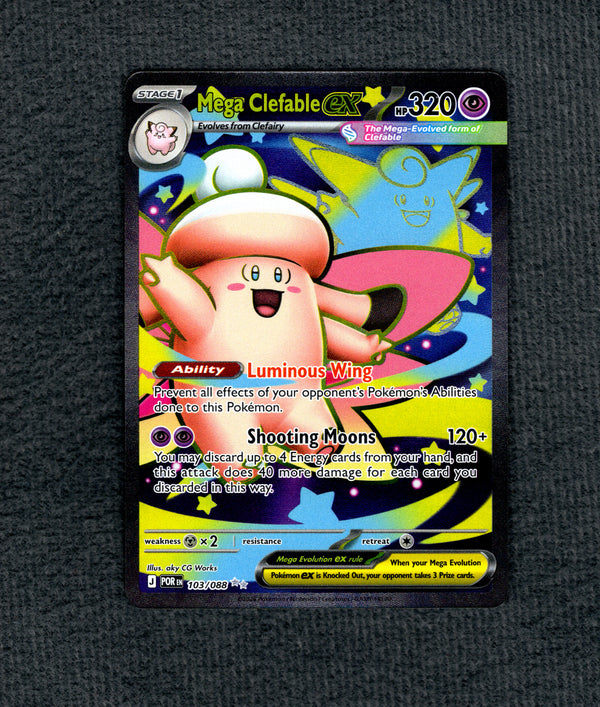 103 Mega Clefable ex Perfect Order Ultra Rare NM