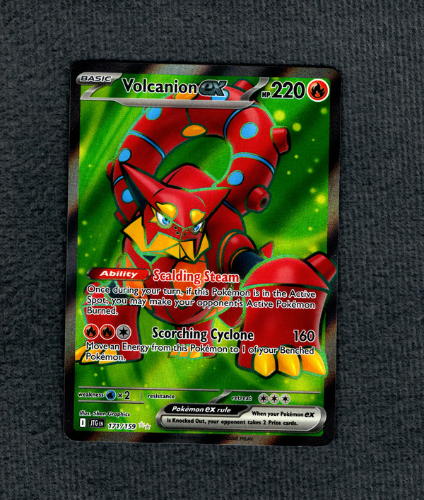 171 Volcanion ex Journey Together Ultra Rare NM