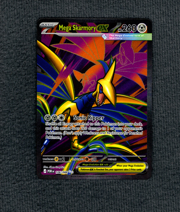106 Mega Skarmory ex Perfect Order Ultra Rare NM