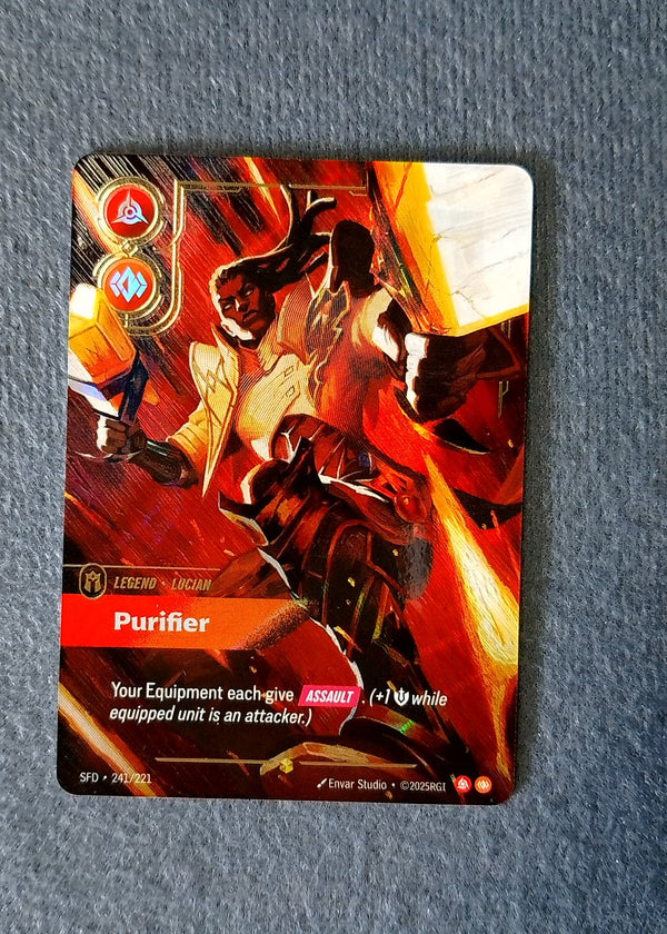 241 Lucian - Purifier Spiritforged Showcase NM