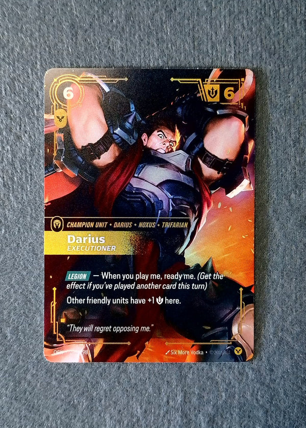 243 Darius - Executioner Origins Epic NM