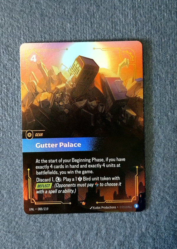 088 Gutter Palace Unleashed Epic NM