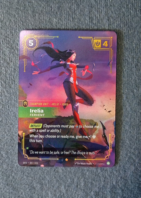 057 Irelia - Fervent Spiritforged Epic NM