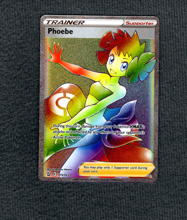 175 Phoebe Battle Styles Rare Rainbow NM