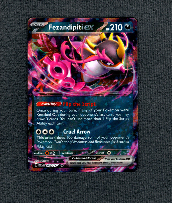 142 Fezandipiti ex Ascended Heroes Double Rare NM