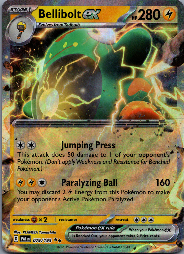 079 Bellibolt ex Paldea Evolved Double Rare NM