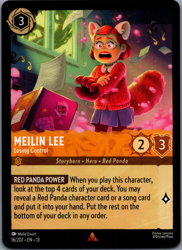 016 Meilin Lee - Losing Control Attack of the Vine! Rare NM