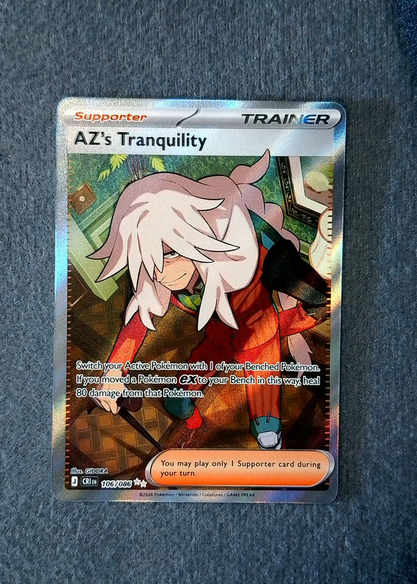 106 AZ's Tranquility Chaos Rising Ultra Rare NM