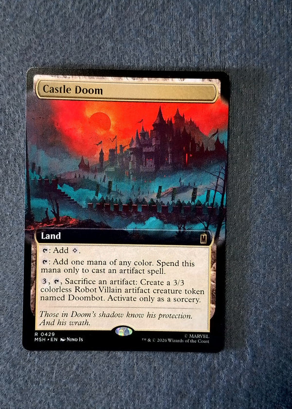 429 Castle Doom Marvel Super Heroes Rare Normal NM