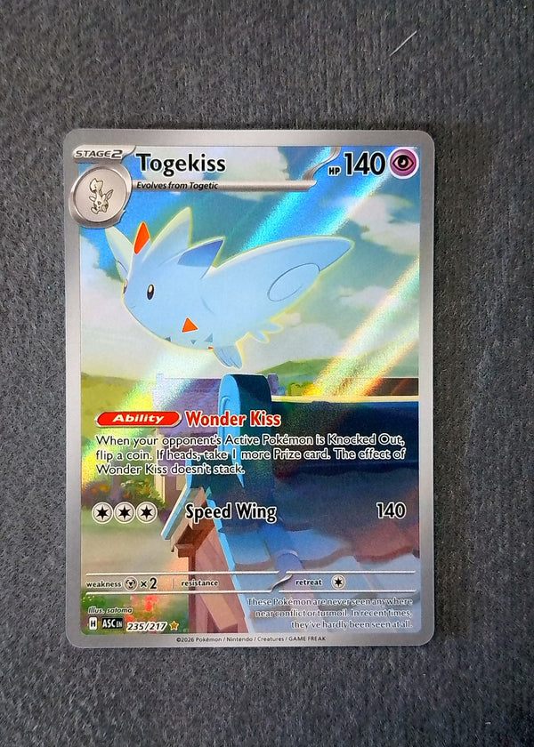 235 Togekiss Ascended Heroes Illustration Rare NM