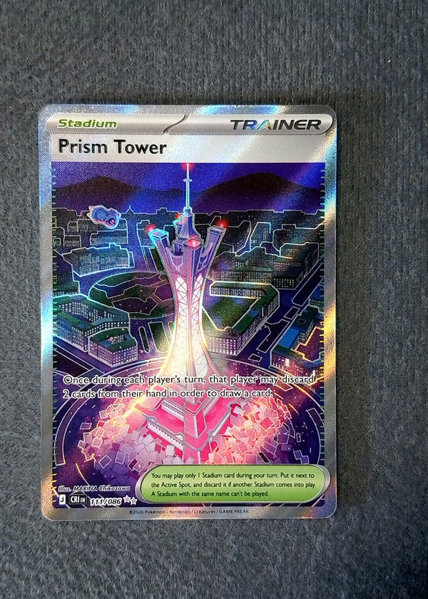 111 Prism Tower Chaos Rising Ultra Rare NM
