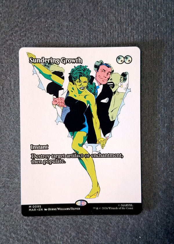 095 Sundering Growth Marvel Universe Mythic Normal NM