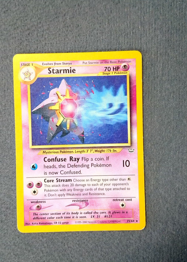 025 Starmie Neo Revelation Rare HP