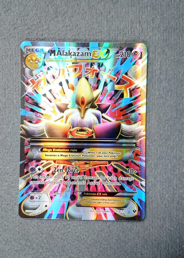 118 M Alakazam-EX Fates Collide Rare Ultra HP