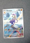 134 Mienshao White Flare Illustration Rare NM