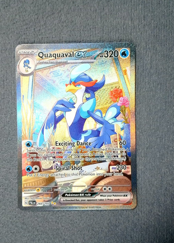 260 Quaquaval ex Paldea Evolved Special Illustration Rare NM
