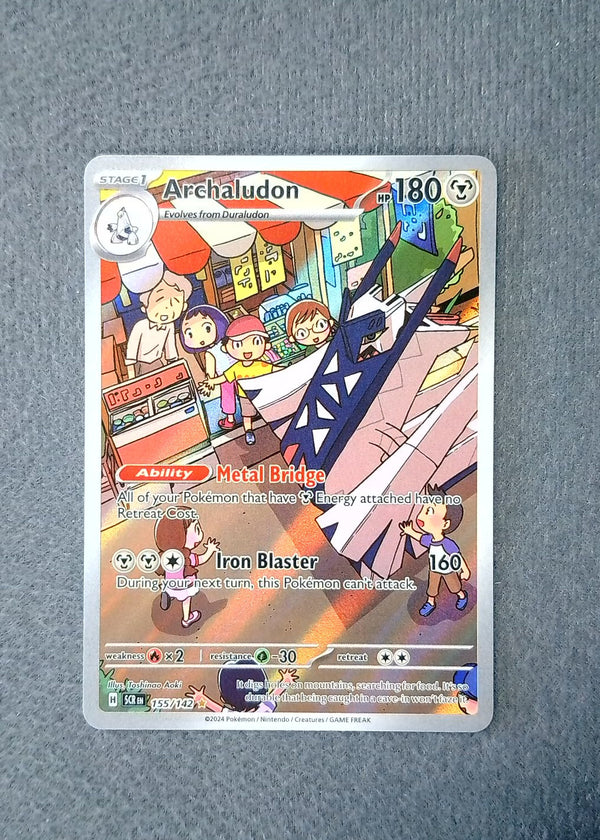 155 Archaludon Stellar Crown Illustration Rare NM