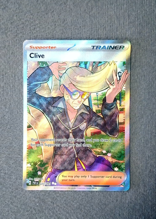 227 Clive Paldean Fates Ultra Rare NM