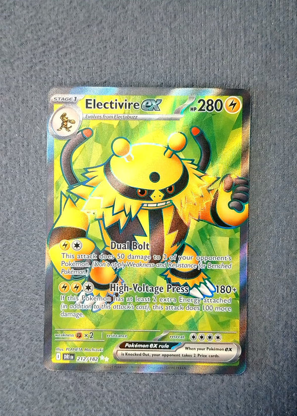 212 Electivire ex Destined Rivals Ultra Rare NM