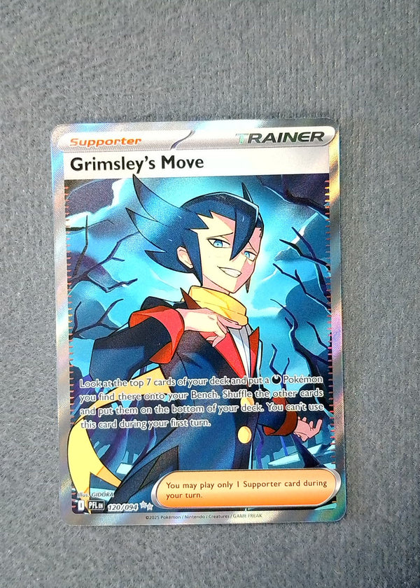 120 Grimsley's Move Phantasmal Flames Ultra Rare NM