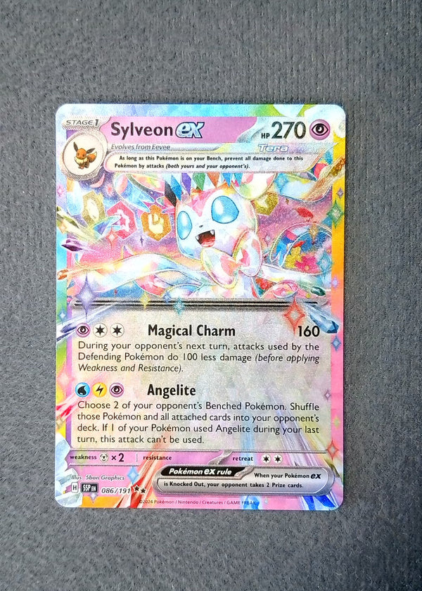 086 Sylveon ex Surging Sparks Double Rare NM