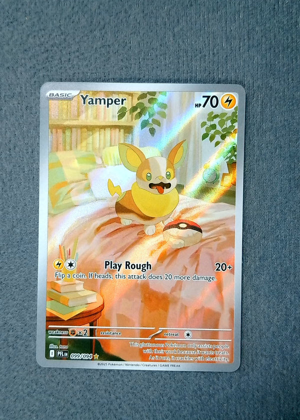 099 Yamper Phantasmal Flames Illustration Rare NM