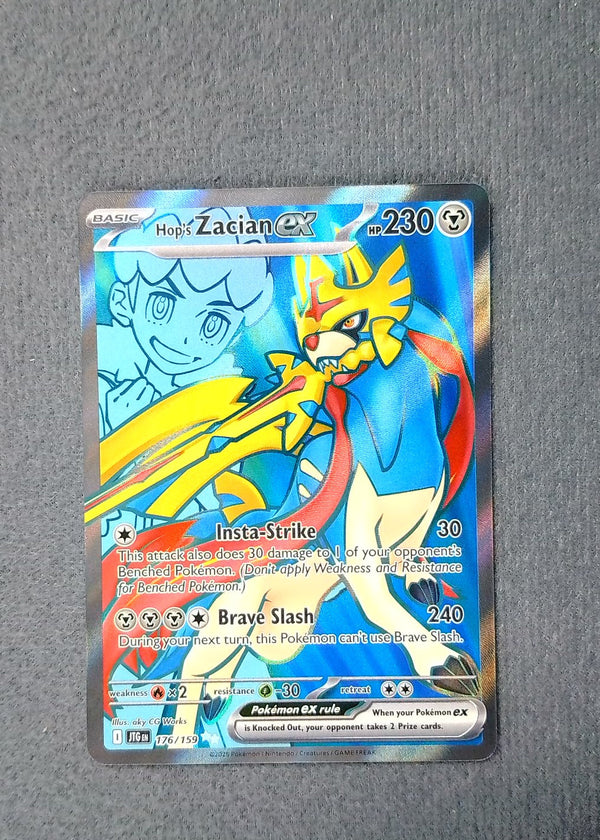 176 Hop's Zacian ex Journey Together Ultra Rare NM