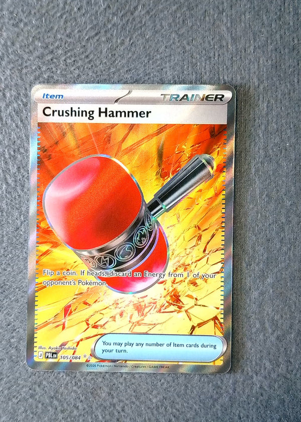 105 Crushing Hammer Pitch Black Ultra Rare NM
