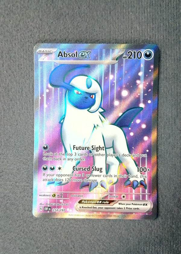 214 Absol ex Obsidian Flames Ultra Rare NM