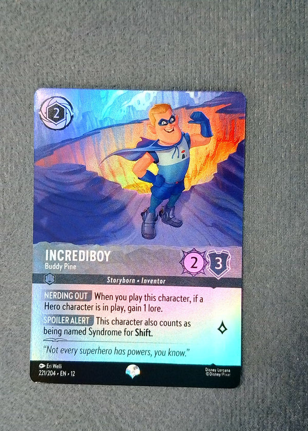 221 Incrediboy - Buddy Pine Wilds Unknown Epic NM