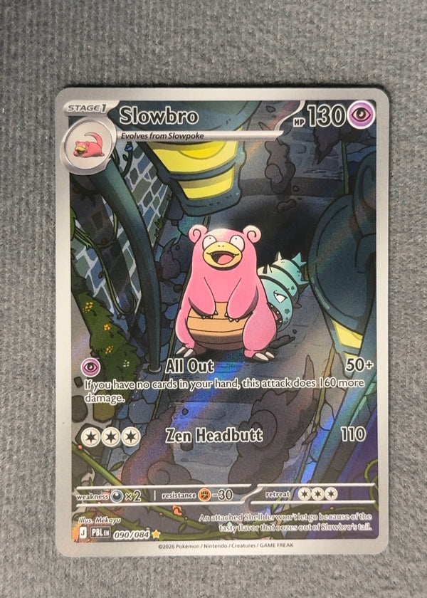 090 Slowbro Pitch Black Illustration Rare NM