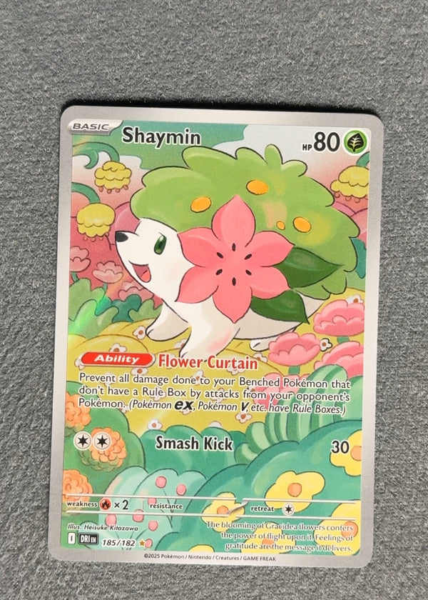 185 Shaymin Destined Rivals Illustration Rare NM
