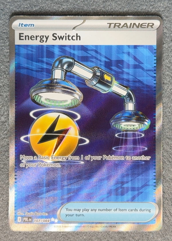 107 Energy Switch Pitch Black Ultra Rare NM