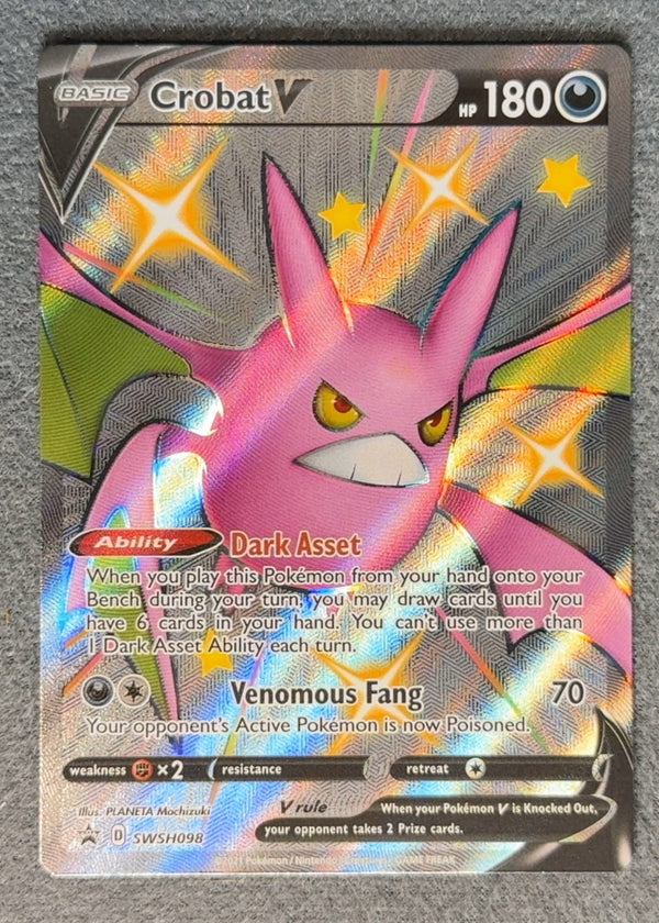 SWSH098 Crobat V SWSH Black Star Promos Promo NM