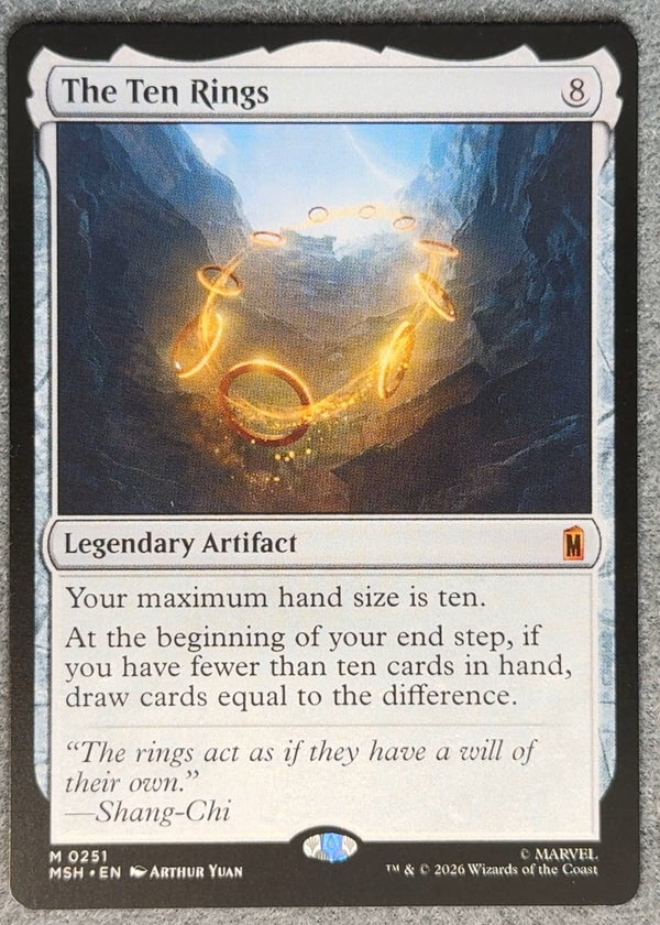 251 The Ten Rings Marvel Super Heroes Mythic Normal NM