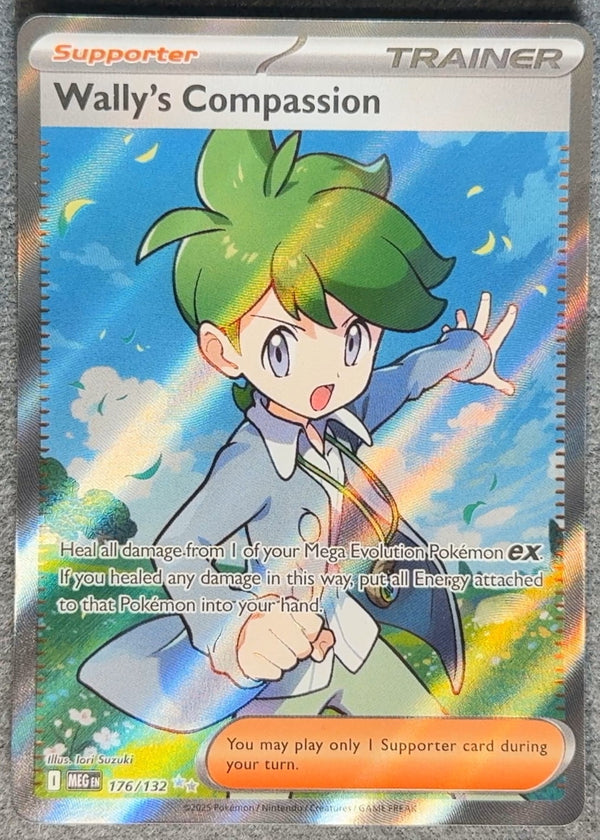 176 Wally's Compassion Mega Evolution Ultra Rare NM