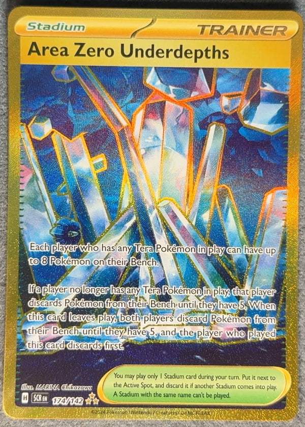 174 Area Zero Underdepths Stellar Crown Hyper Rare NM