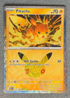 024 Pikachu 30th Celebration Pikachu Rare NM