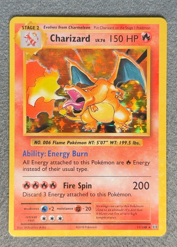 011 Charizard Evolutions Rare Holo HP