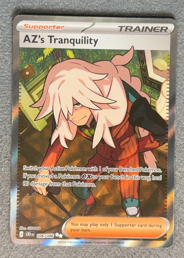 106 AZ's Tranquility Chaos Rising Ultra Rare NM