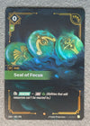 081 Seal of Focus Origins Epic NM