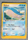 014 Wailord Ruby & Sapphire Rare Holo DMG
