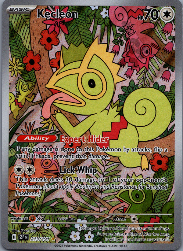 213 Kecleon Surging Sparks Illustration Rare Near Mint