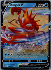 028 Kingler V Brilliant Stars Holo Rare V NM