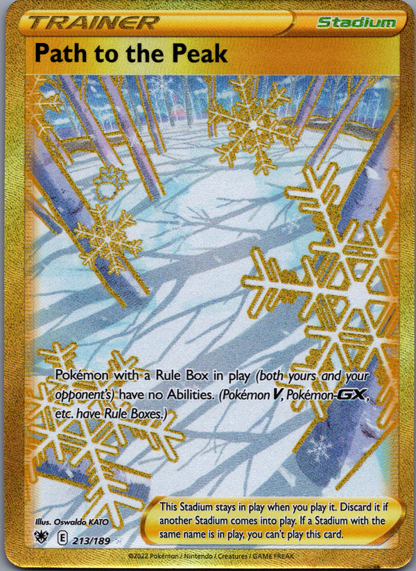 213 Path to the Peak Astral Radiance Rare Secret Near Mint