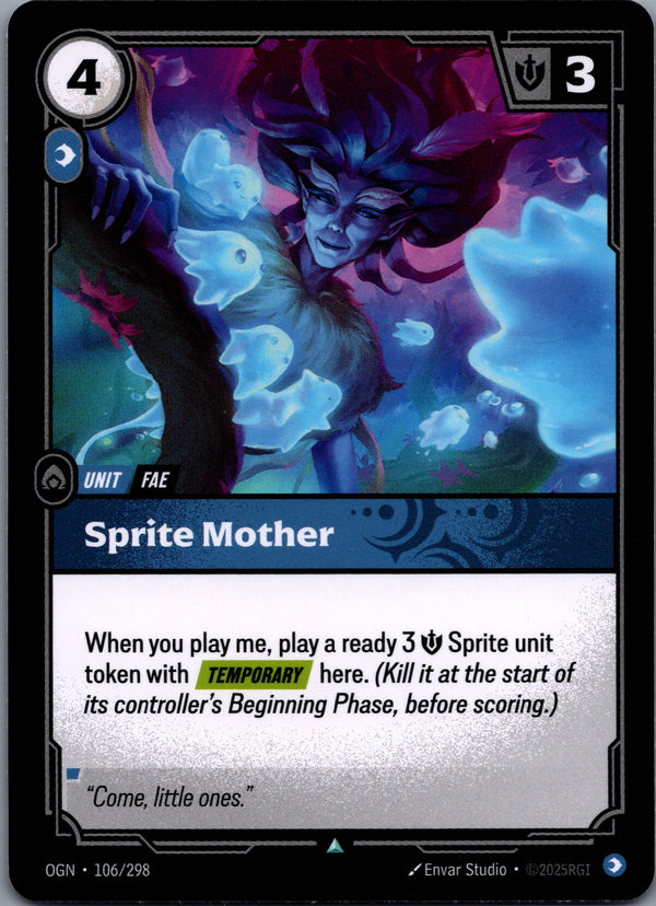 106 Sprite Mother Origins Uncommon Near Mint