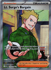 170 Lt. Surge's Bargain Mega Evolution Ultra Rare Near Mint
